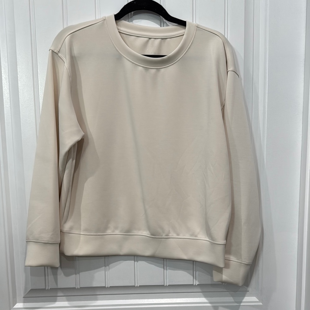 Cream Crewneck Sweatshirt